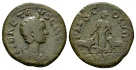 Moesia, Viminacium Herennia Etruscilla, wife of Trajan Decius Bronze 250-251, Æ 26.5mm., 13.21g. HER ETRVSCILLA AVG Draped bust r. Rev. P M S COL VIM ...