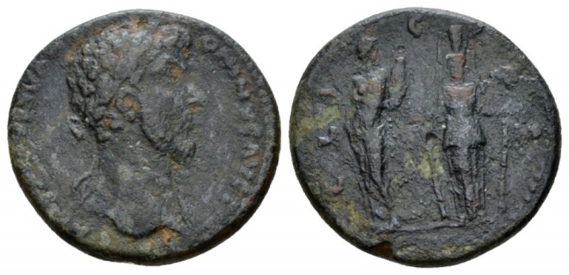 Corinthia, Corinth Commodus, 177-192 Bronze 177-192, Æ 28mm., 12.56g. Laureate h...