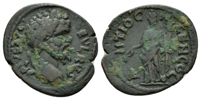 Pisidia, Antioch Septimius Severus, 193-211 Bronze 193-211, Æ 24.5mm., 5.06g. La...