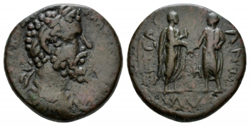 Syria, Heliopolis Septimius Severus, 193-211 Bronze 193-211, Æ 25mm., 13.43g. La...