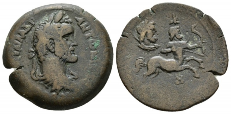 Egypt, Alexandria Antoninus Pius, 138-161 Drachm 144-145 (year 8), Æ 24.5mm., 23...