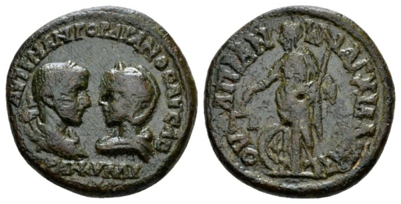 Thrace, Anchialus Gordian III, 238-244 Bronze 238-244, Æ 25mm., 11.10g. Laureate...