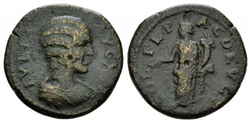 Thrace, Deultum Julia Domna, wife of Septimius Severus Bronze 193-211, Æ 24.5mm....