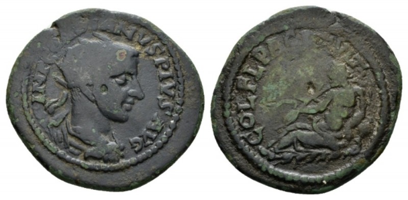 Thrace, Deultum Gordian III, 238-244 Bronze 238-244, Æ 26.5mm., 6.37g. Radiate, ...