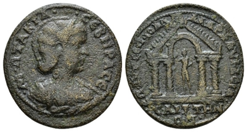 Lydia, Saitta Otacilia Severa, wife of Philip I Bronze 244-249, Æ 30mm., 11.93g....