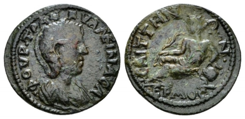 Lydia, Saitta Tranquillina, wife of Gordian III Bronze 241-244, Æ 23.5mm., 4.77g...