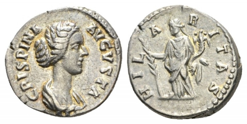 Crispina, wife of Commodus Denarius circa 178-182, AR 18.5mm., 3.41g. CRISPINA A...