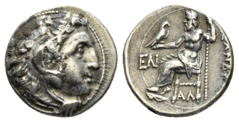 Kingdom of Macedon, Antigonos Monophtalmos as satrap of Asia Kolphon Drachm circ...