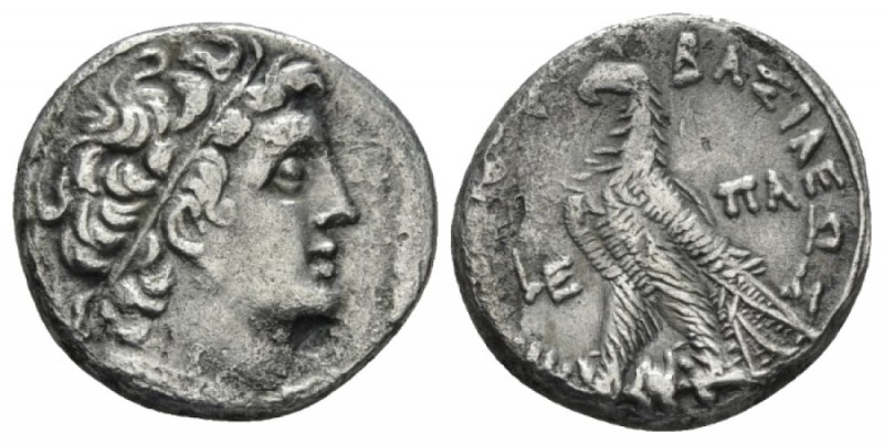 The Ptolemies, Ptolemy XII, 80-51 Tetradrachm circa 47 BC, AR 24mm., 13.33g. Dia...