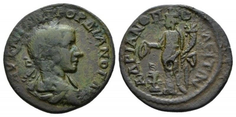 Thrace, Hadrianopolis Gordian III, 238-244 Bronze circa 238-244, Æ 26.5mm., 8.10...