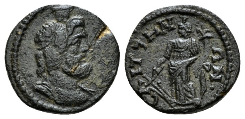 Lydia, Saitta Pseudo-autonomous issue. Bronze Time of Caracalla Gallienus, Æ 19m...