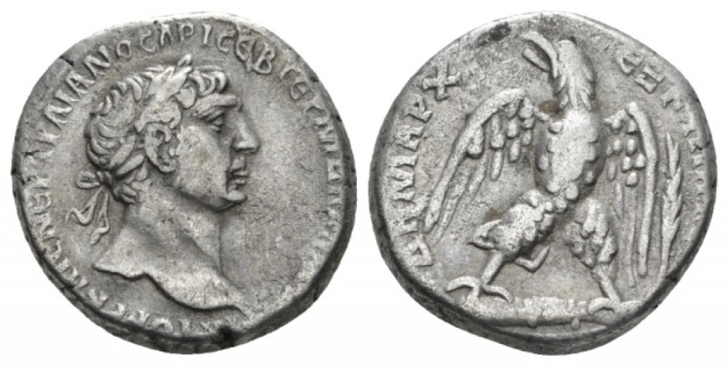 Syria, Seleucis and Pieria. Antioch Trajan, 98-117 Tetradrachm circa 103-111, AR...