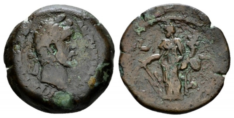 Egypt, Alexandria Antoninus Pius, 138-161 Diobol circa 140-141 (year 4), Æ 24mm....