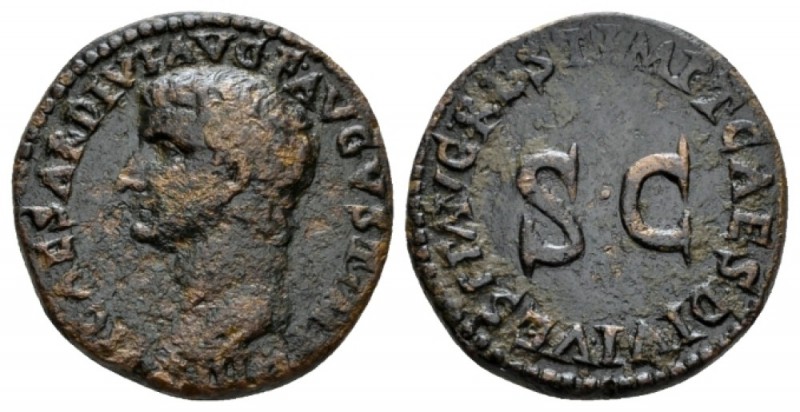 Restoration issue struck under Titus As circa 80-81, Æ 24.5mm., 10.46g. TI CAESA...