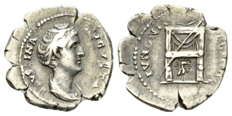 Faustina senior, wife of Antoninus Pius Denarius circa 139-141, AR 19mm., 2.76g....