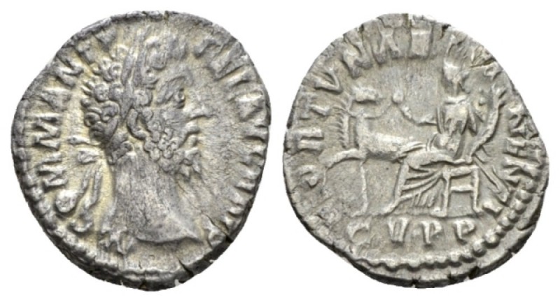 Commodus, 177-192 Denarius circa 186-189, AR 18mm., 3.39g. M COMM ANT P FEL AVG ...