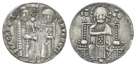 Italy, Venezia, Francesco Dandolo Doge, 1329-1339 Grosso 1329-1339, AR 20.5mm., 2.10g. Paolucci 2.
 
 Very Fine.