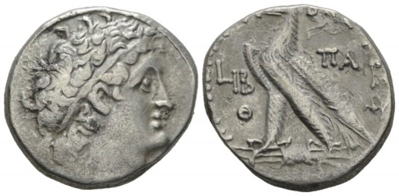 The Ptolemies, Ptolemy XI and Cleopatra IV, 107-101 Alexandria Tetradrachm circa...