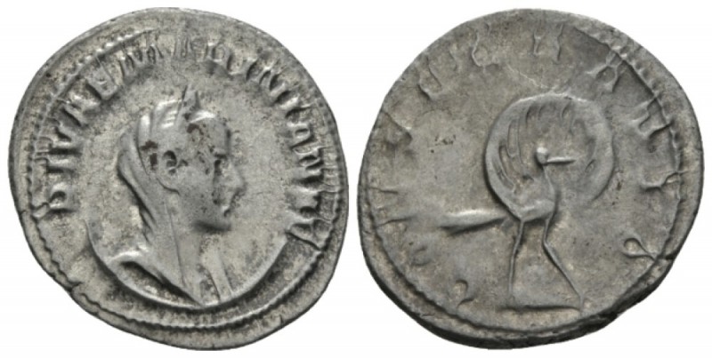 Mariniana, wife of Valerian Antoninianus circa 253-254, AR 22.5mm., 3.87g. Veile...