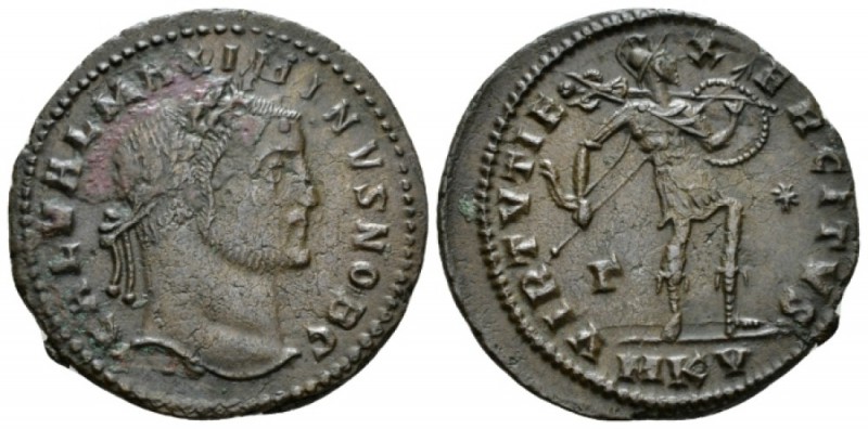 Maximinus II Caesar, 305-309. Follis Cyzicus circa 308-309, Æ 26.5mm., 5.12g. La...