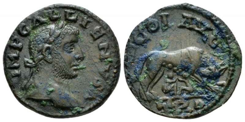 Troas, Alexandria Gallienus, 253-268 Bronze circa 253-268, Æ 21mm., 5.18g. IMP L...