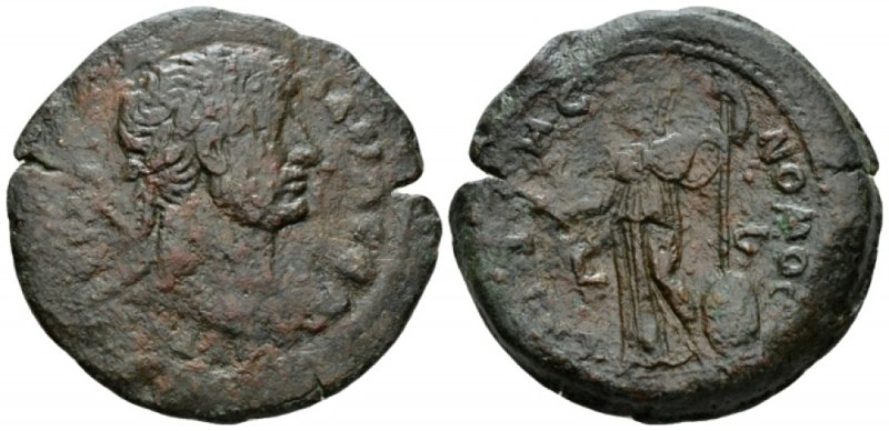 Egypt, Saite Hadrian, 117-138 Drachm circa 121-122 (year 6), Æ 26mm., 22.51g. La...