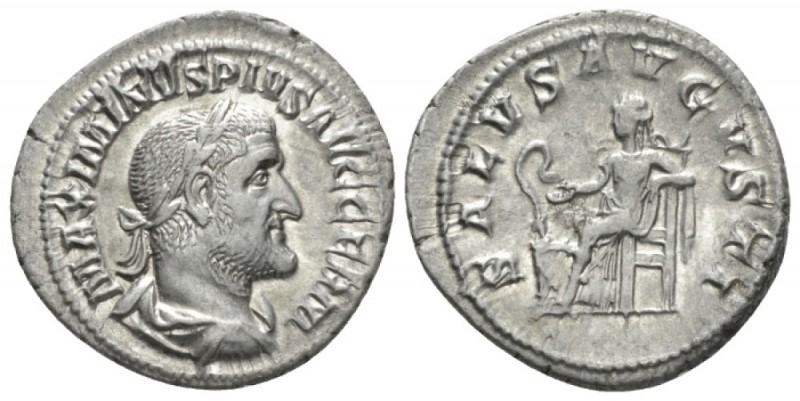 Maximinus I, 235-238 Denarius circa 235-236, AR 20.5mm., 3.03g. IMP MAXIMINVS PI...