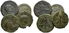 Moesia, Viminacium Gordian III, 238-244 Lot of 12 coins circa 238-268, Æ 20mm., 155g. Lot of 12 coins including Trjan Decius, Trebonianus Gallus, Voul...