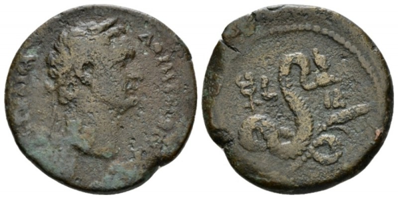 Egypt, Alexandria. Dattari. Domitian, 81-96 Diobol circa 92-93 (year 12), Æ 23.5...