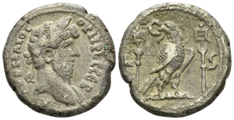 Egypt, Alexandria. Dattari. Lucius Verus, 161-169 Tetradrachm circa 165-166 (yea...