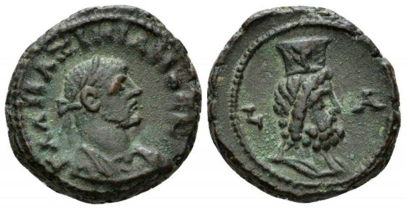 Egypt, Alexandria. Dattari. Galerius Maximianus Caesar, 293-305. Tetradrachm cir...