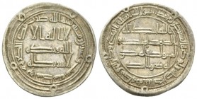 Islamic, Umayyad Caliphate. Al-Walid II ibn Yazid, Dirham Wasit AH 126 (AD 743-734)., Ar 23mm., 2.89g. Klat 719a. Album 138.

Toned. About Extremely...