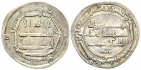 Islamic, Persia (Abbasid Caliphate), temp. Al-Mahdi (AD 775-785) Dirham Al-Basra mint AH 160, AR 25mm., 2.88g. Album 215.1

About Extremely Fine.
...