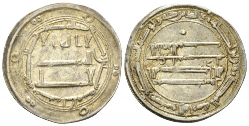 Islamic, Persia (Abbasid Caliphate), temp. al-Mahdi (AD 775-785), Dirham Madinat...