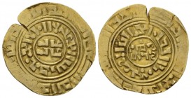 Acre, Crusader States. Latin Kingdom of Jerusalem. Bezant, imitating a Dinar of the Ayyubid caliph al-Amir circa 1148-87, AV 22mm., 3.20g. Metcalf, Cr...
