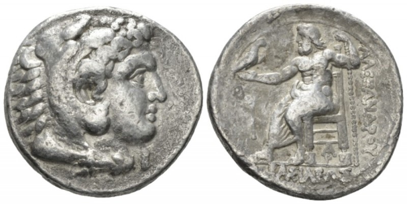 Kingdom of Macedon, Alexander III, 336 – 323 Arados Tetradrachm circa 324-320, A...