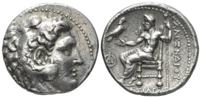 Kingdom of Macedon, Alexander III, 336 – 323 Tarsos Tetradrachm circa 298-295, A...