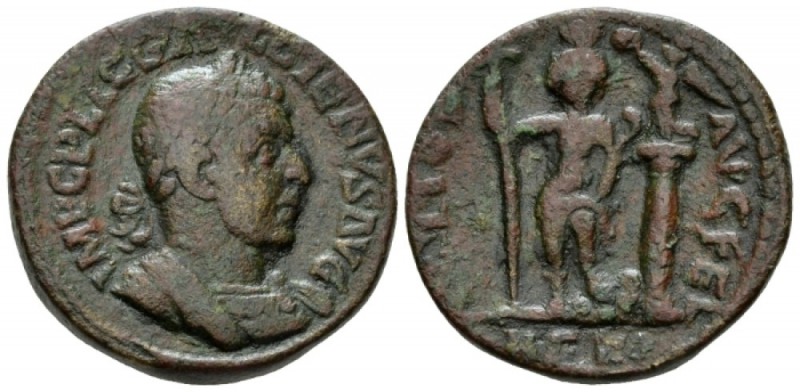 Phoenicia, Berytus Gallienus, 253-268 Bronze 253-268, Æ 28mm., 19.53g. Laureate ...