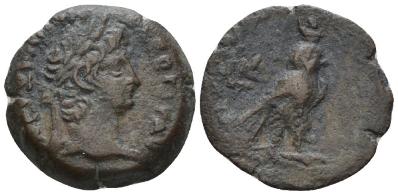 Egypt, Alexandria. Dattari. Nero, 54-68 Obol circa 67-68 (year 14), Æ 21mm., 5.4...