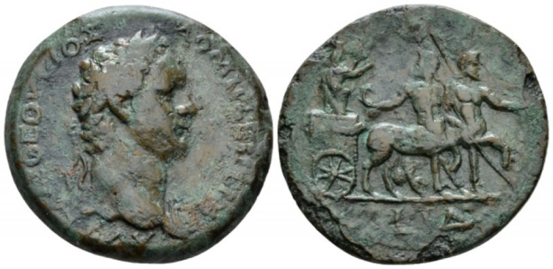 Egypt, Alexandria. Dattari. Domitian, 81-96 Drachm circa 94-95 (year 14), Æ 33.5...