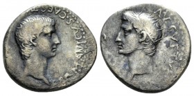 Gaius, 37-41 Drachm Caesarea (Cappadocia) circa 37-38, AR 17.5mm., 3.64g. GERMANICVS CAES TI AVG F COS II Γ M Germanicus, bearded and bare head r. Rev...
