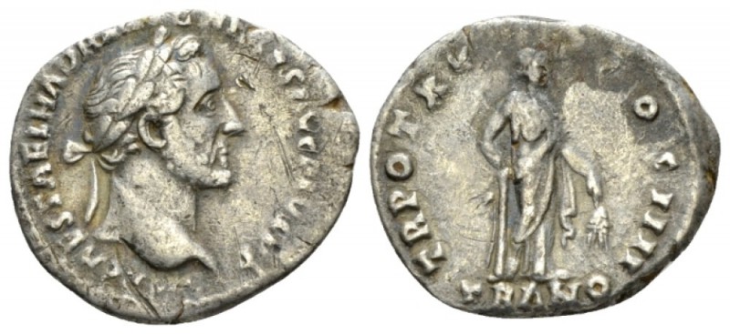 Antoninus Pius, 138-161 Denarius circa 151-152, AR 19mm., 2.80g. Laureate head r...