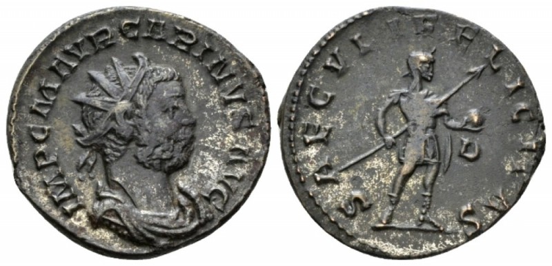 Carinus, 283-285 Antoninianus circa 282-283, billon 21.5mm., 3.56g. Laureate, dr...