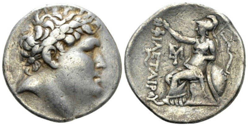 Kingdom of Pergamum, Eumenes II, 197-159 Pergamum Tetradrachm circa 197-159, AR ...