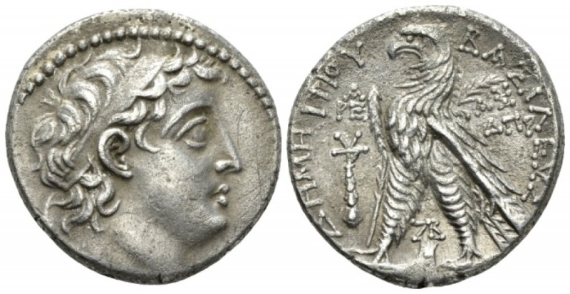 The Seleucid Kings, Demetrius II Nicator, 146-138 BC Tyre Tetradrachm circa 129-...
