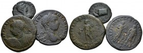 Thrace, Philippopolis Caracalla, 198-217 Lot of three bronzes circa 196-222, Æ 20mm., 34.94g. Lot of three bronzes Caracalla, 198-217 Bronze 196-198, ...