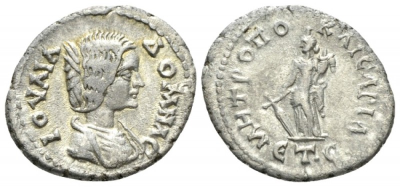Cappadocia, Caesarea Julia Domna, wife of Septimius Severus Drachm circa 197 (ye...