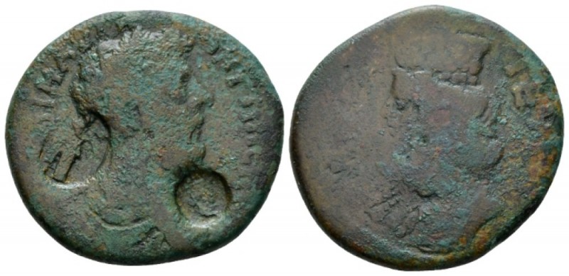 Syria, Caesarea Marcus Aurelius, 161-180 Bronze circa 161-180, Æ 29mm., 13.87g. ...