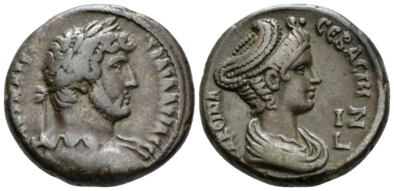 Egypt, Alexandria Hadrian, 117-138 Tetradrachm circa 132-133 (year 17), billon 2...