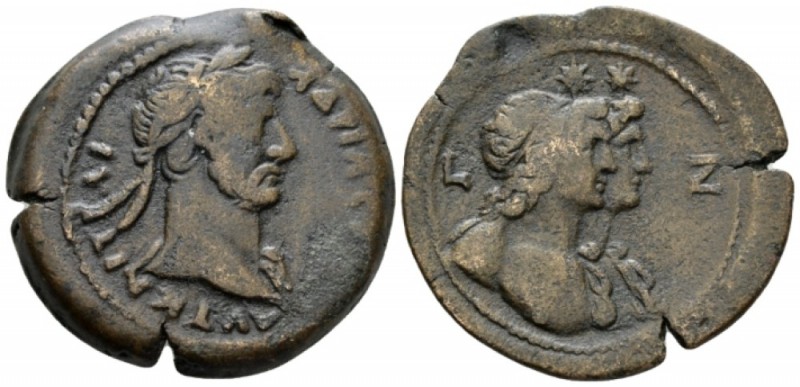 Egypt, Alexandria. Dattari. Hadrian, 117-138 Drachm circa 122-123 (year 7), Æ 35...